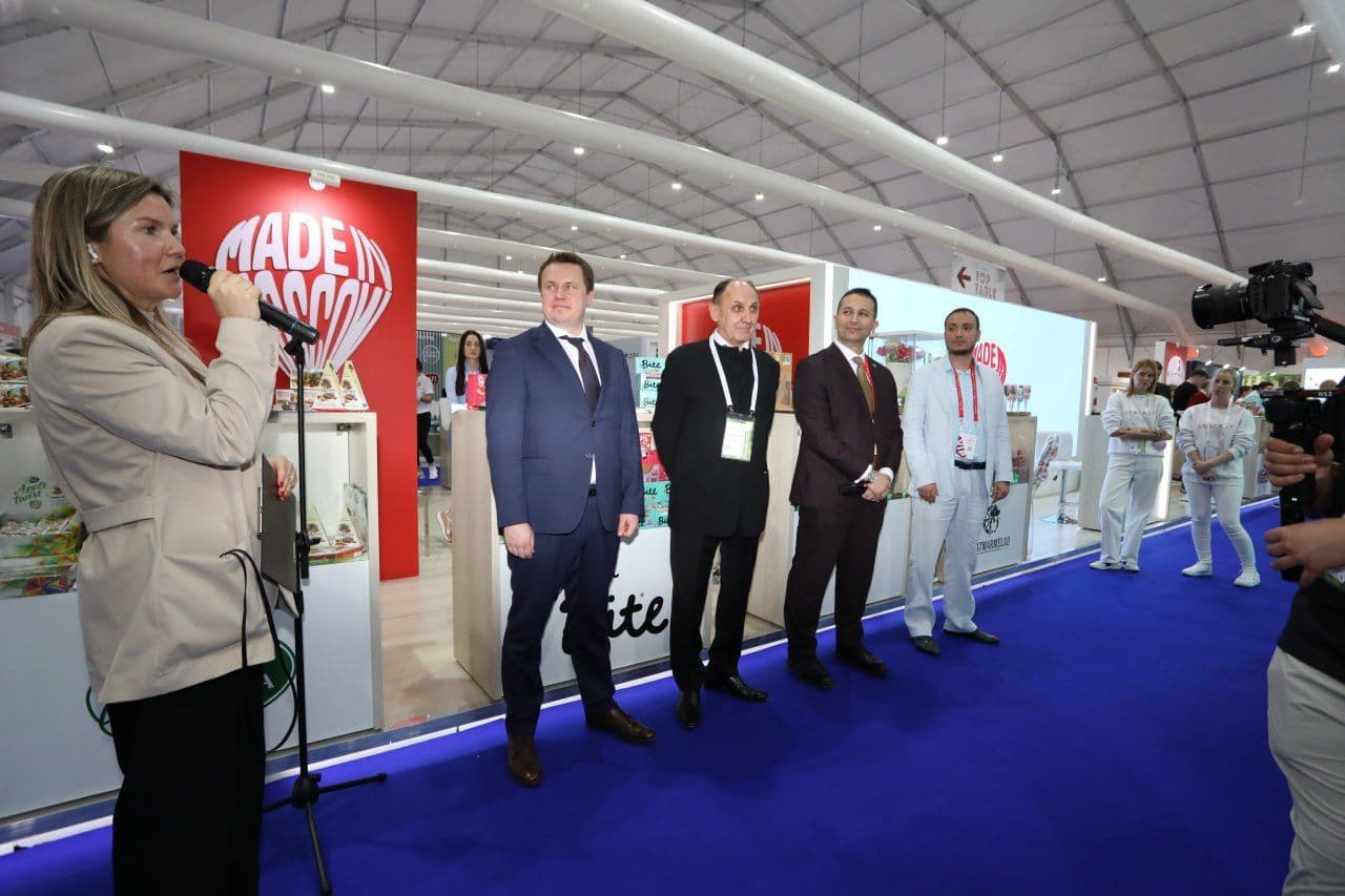Стенд Made in Moscow впервые открылся на Gulfood в Дубае