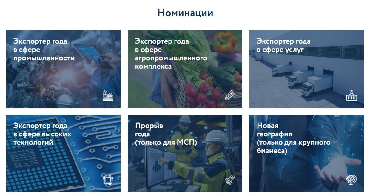 Российские предприниматели наращивают темпы экспорта. Лучшие из них получат Премию «Экспортер года».
