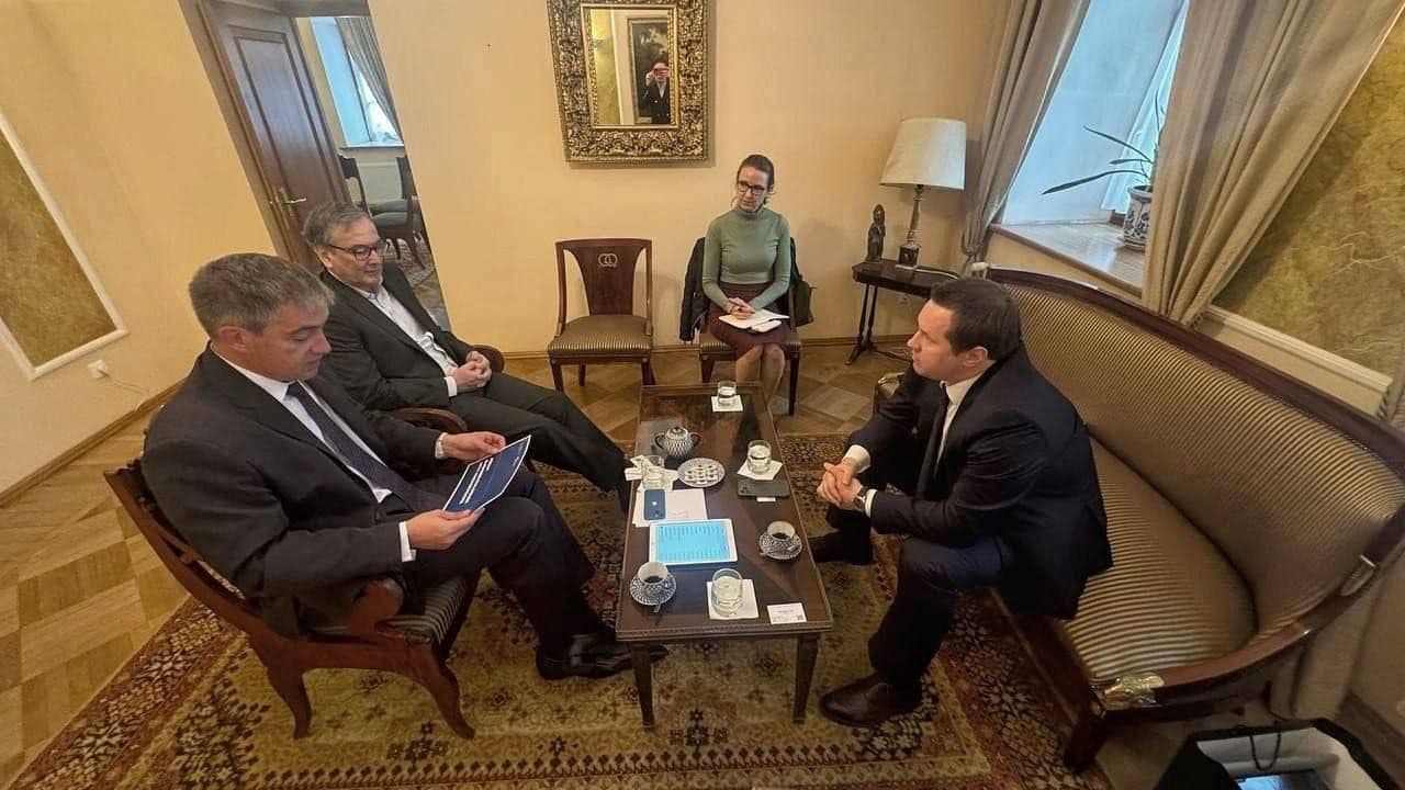 Встреча с Чрезвычайным и Полномочным Послом Аргентинской Республики в Российской Федерации